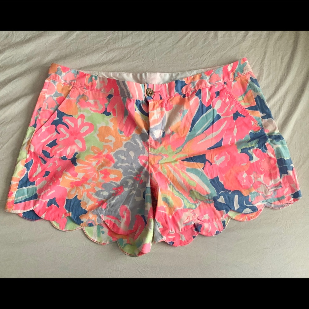 Sz 16 Lilly Pulitzer Buttercup shorts